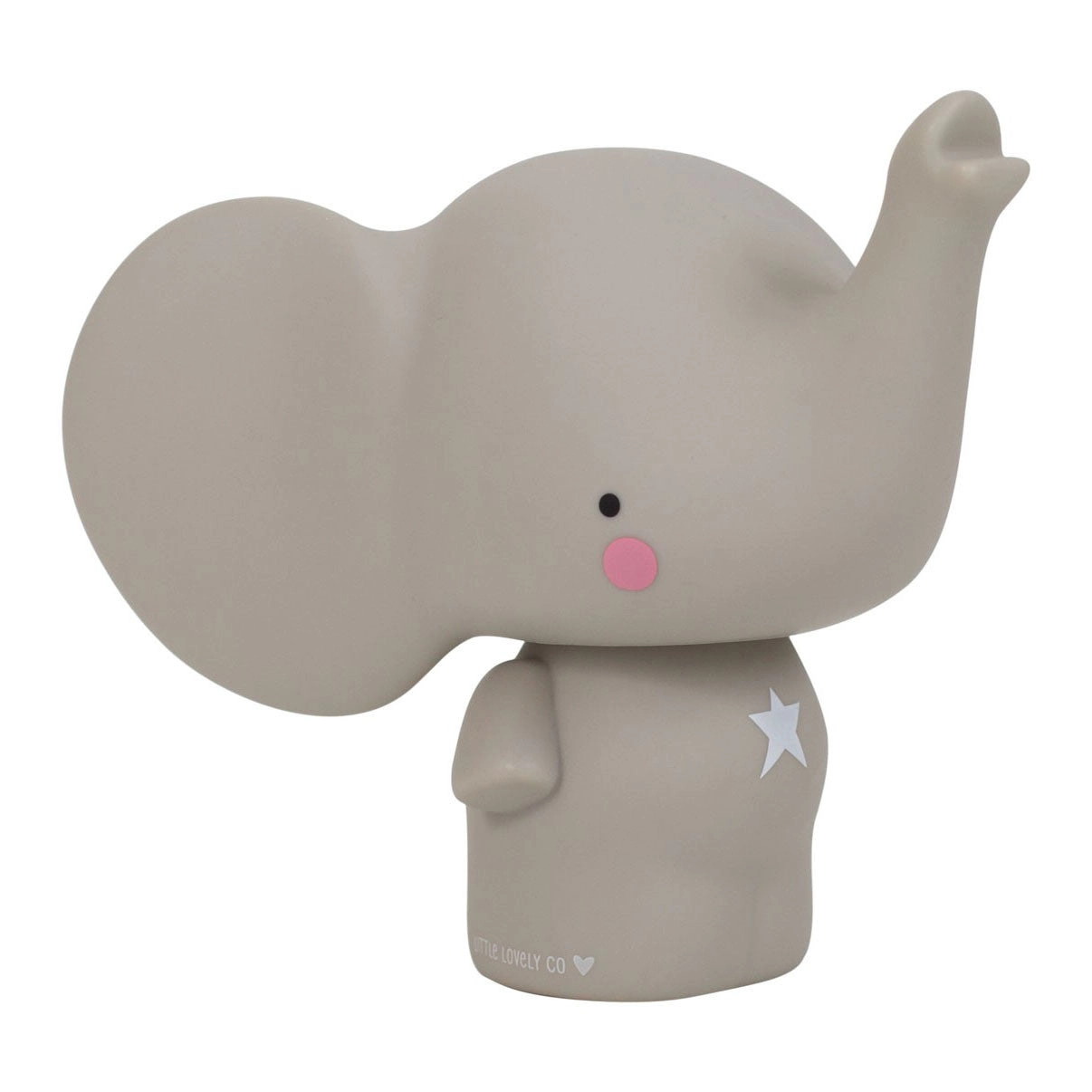 A Little Lovely Company Money Box Grey Elephant