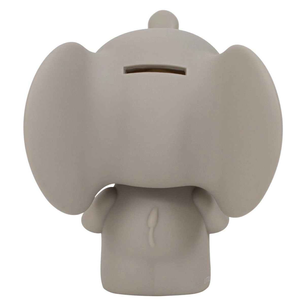 A Little Lovely Company Money Box Grey Elephant