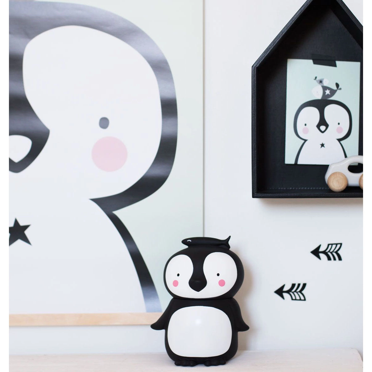 A Little Lovely Company Money Box Penguin