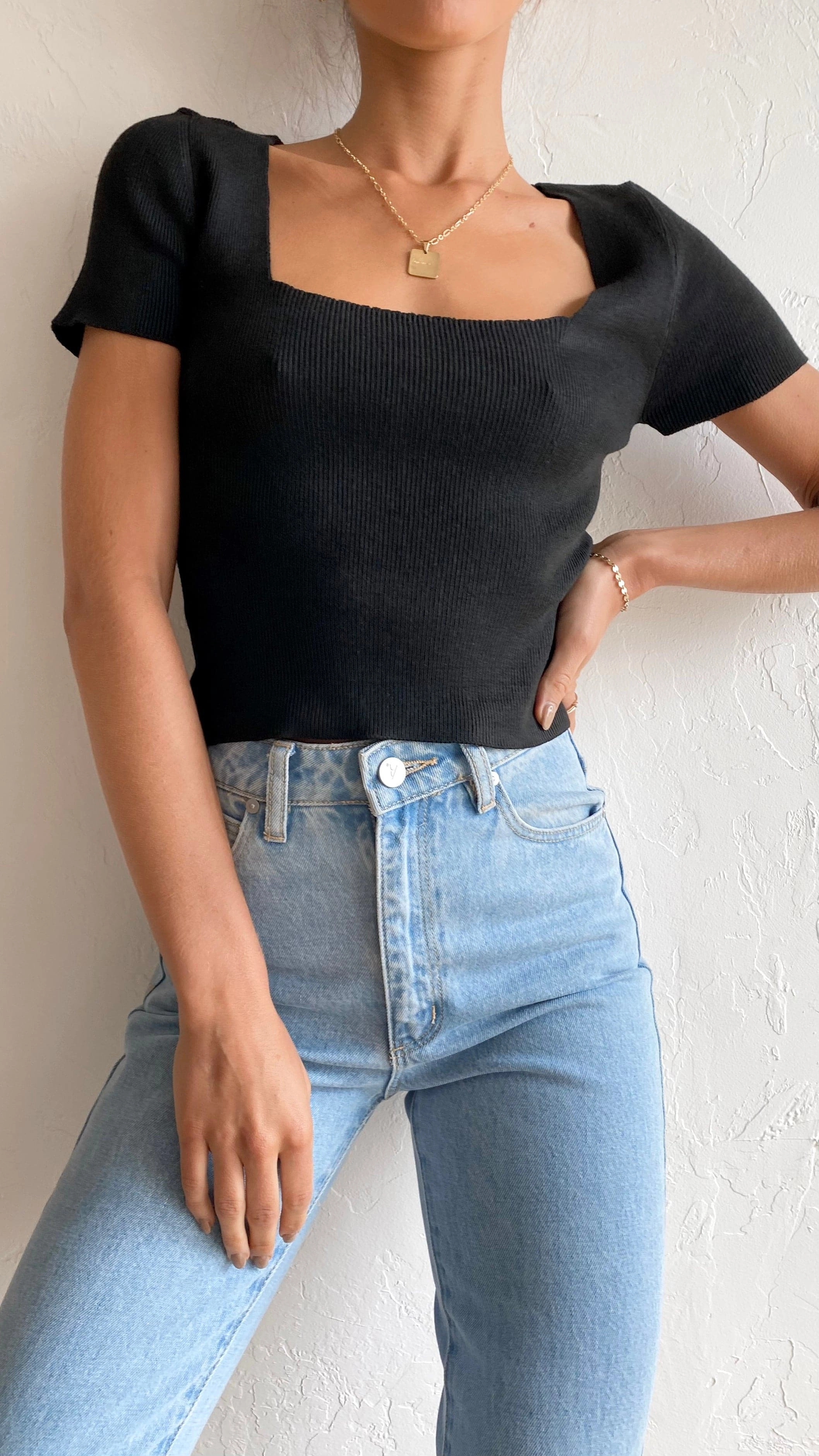Abigail Top - Black
