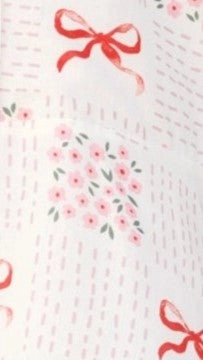 Alexandria Playsuit - Sweet Bow Pink
