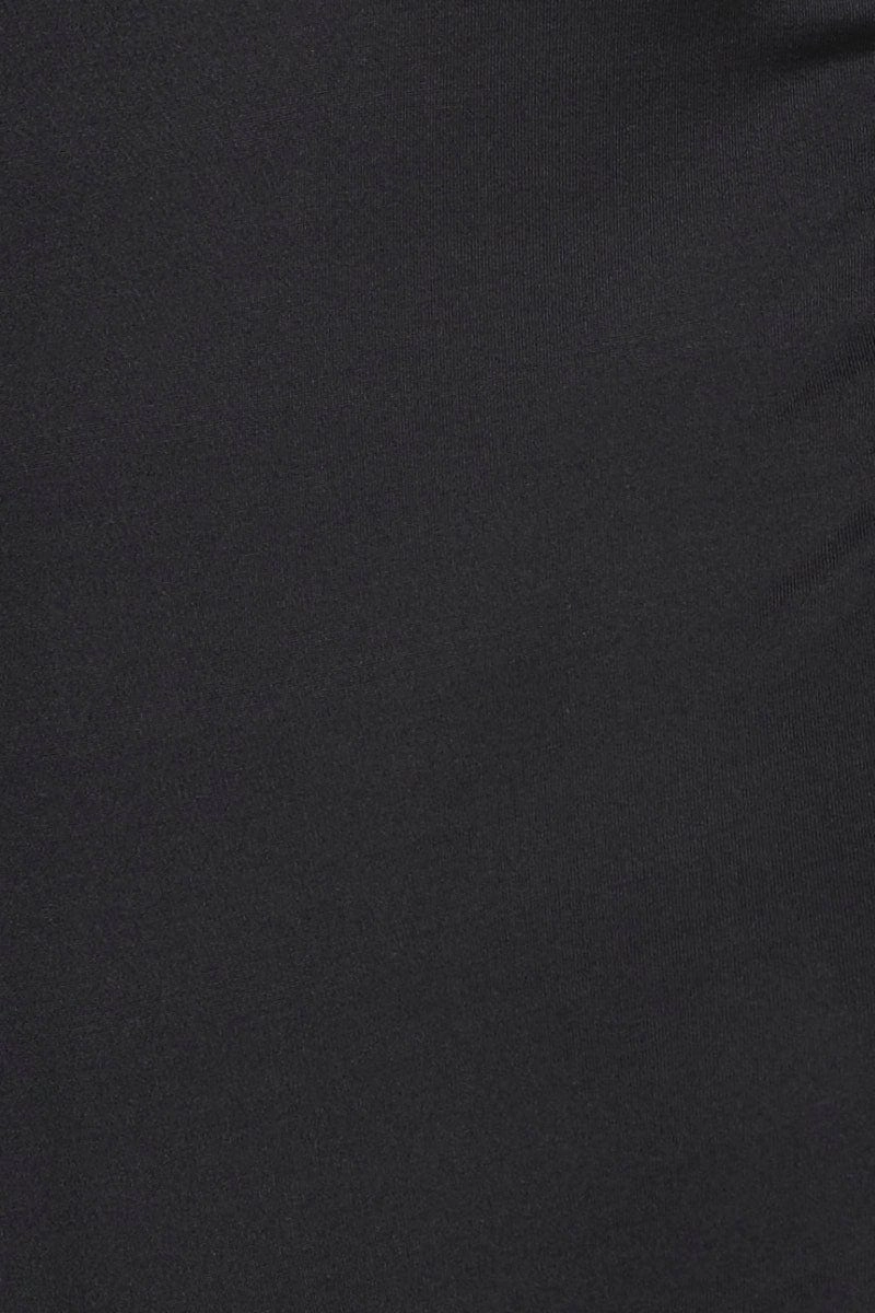 Black Bodysuit Top