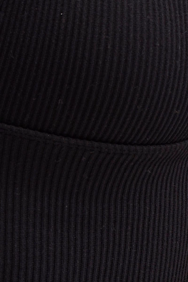 Black Tank Top Sleeveless Seamless