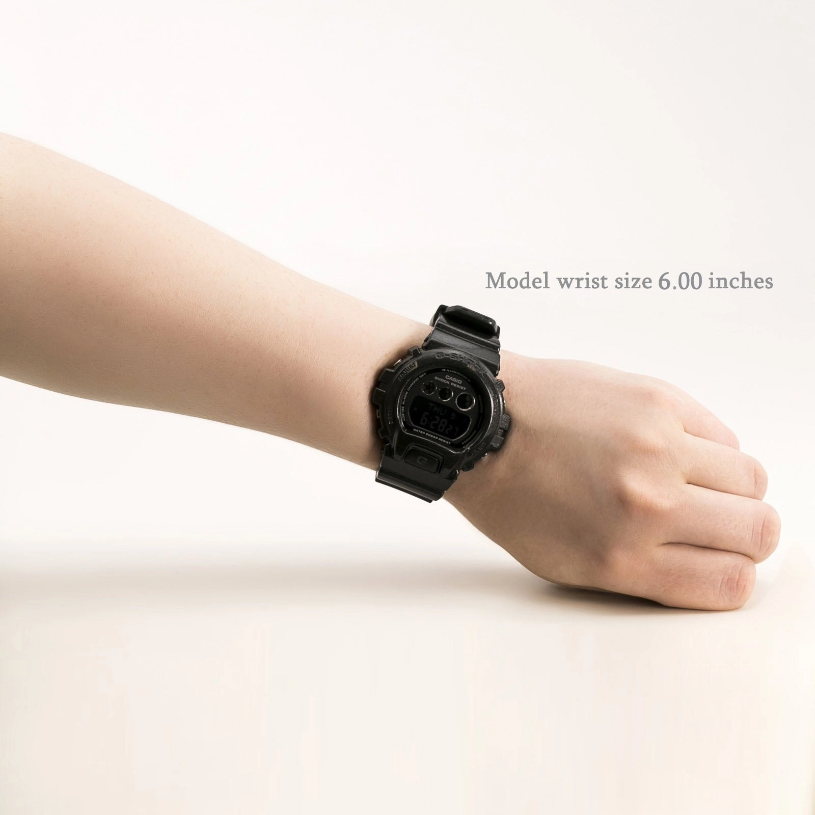 Casio Women's G-Shock S Series Digital Black Dial Black Strap Chrono Alarm Dive Watch | GMDS6900SM-1