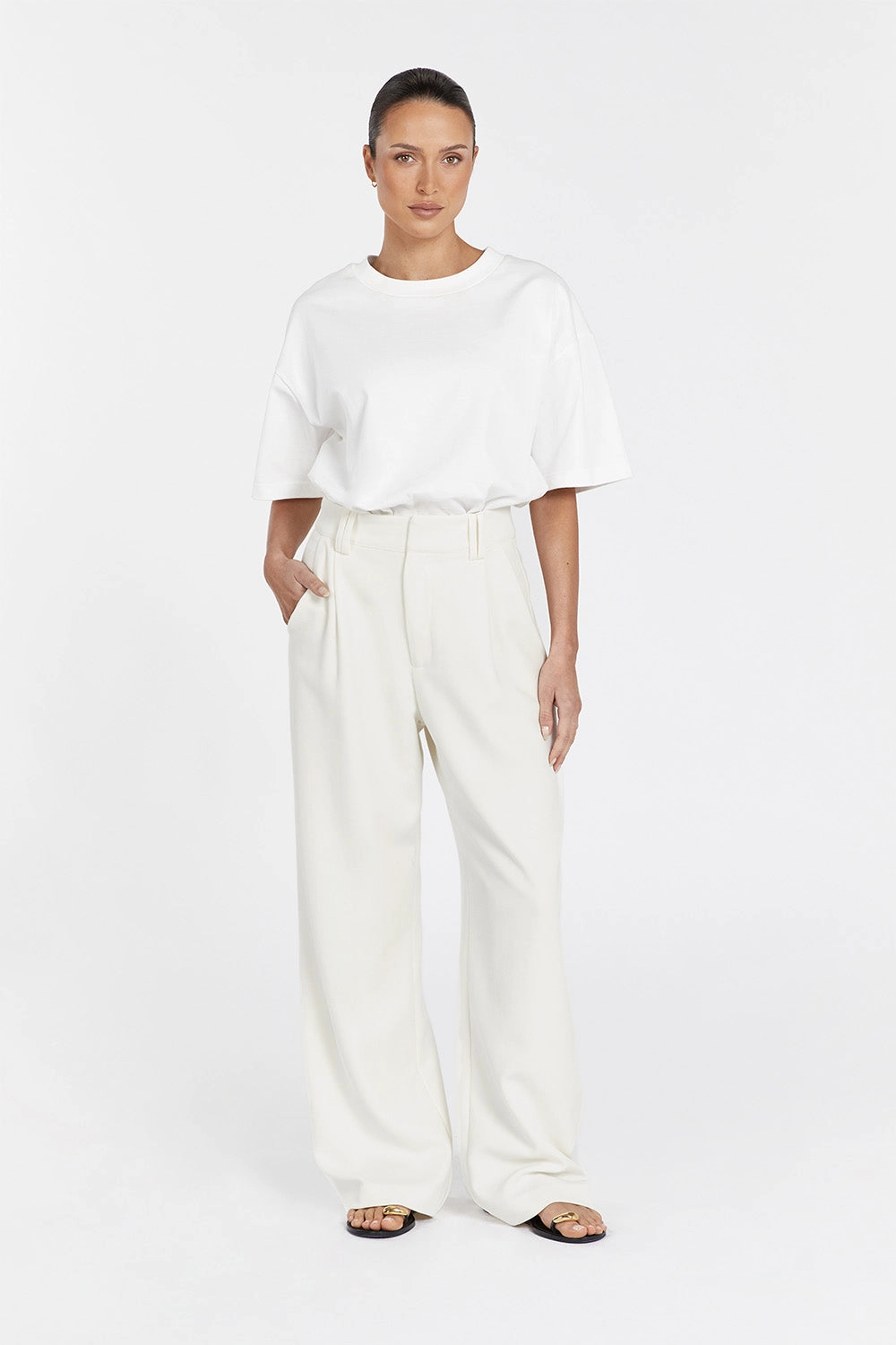 CELINE CREAM PANT