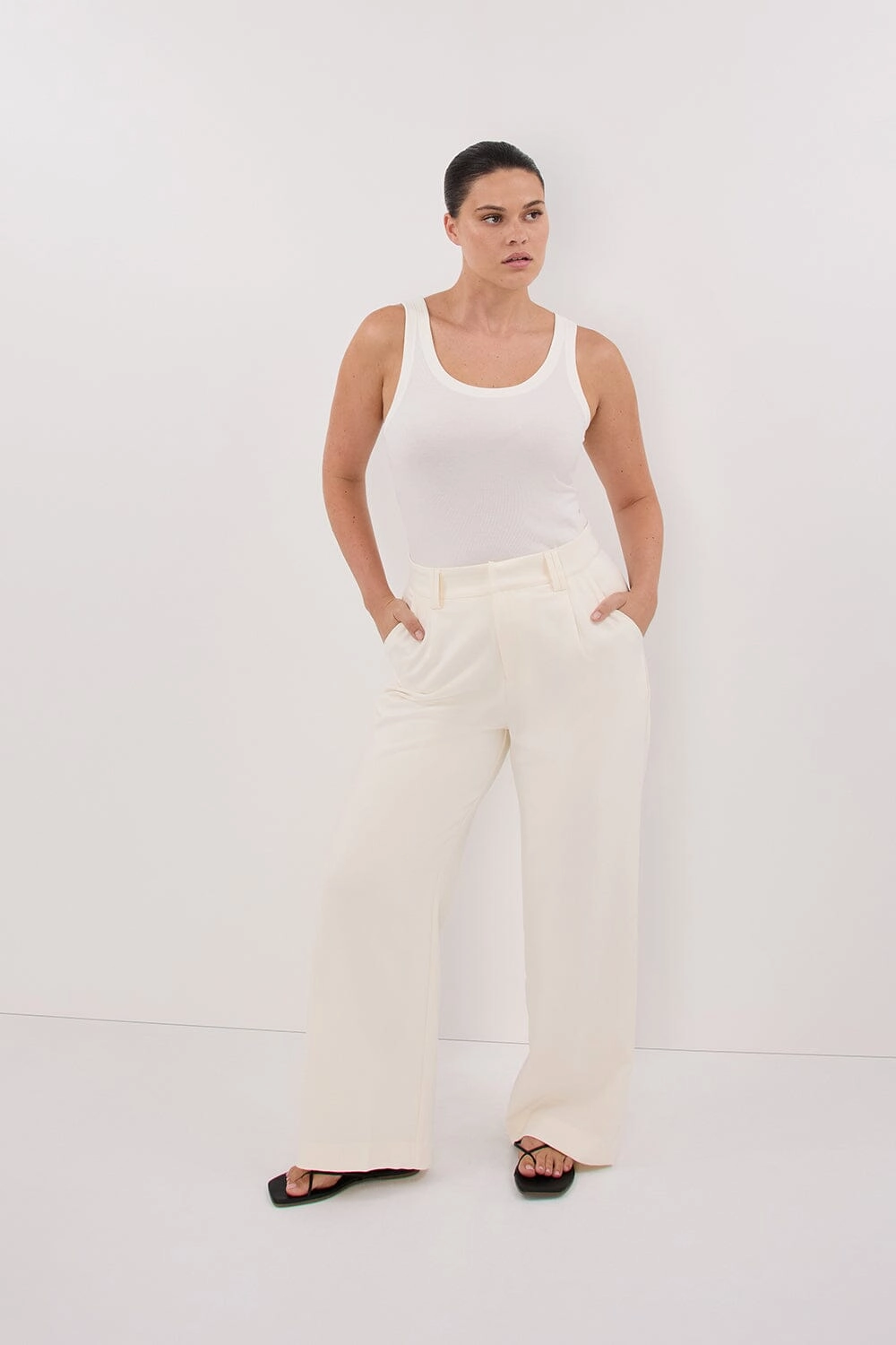 CELINE CREAM PANT