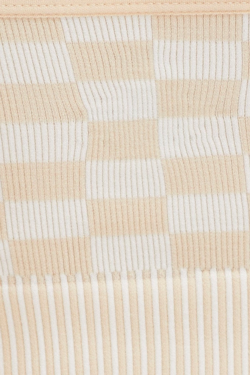 Check Tank Top Seamless