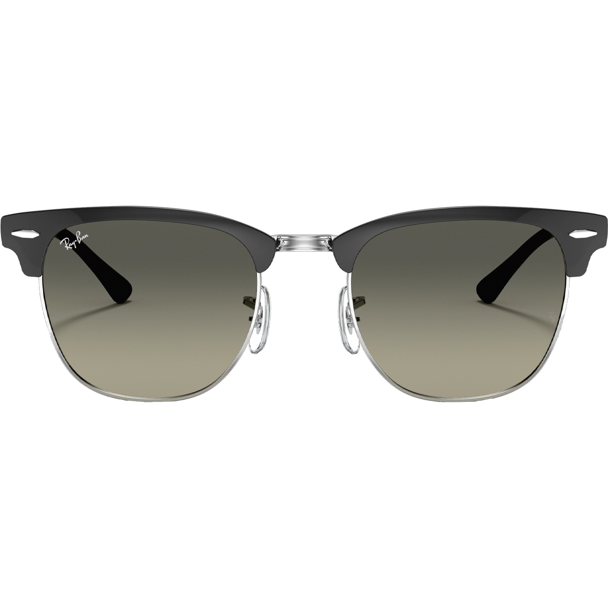Clubmaster Metal - Polished Black Silver/Grey Gradient