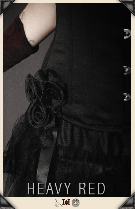 Devastating Coronation Black Corset