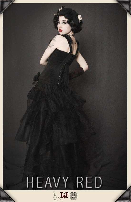 Devastating Coronation Black Corset