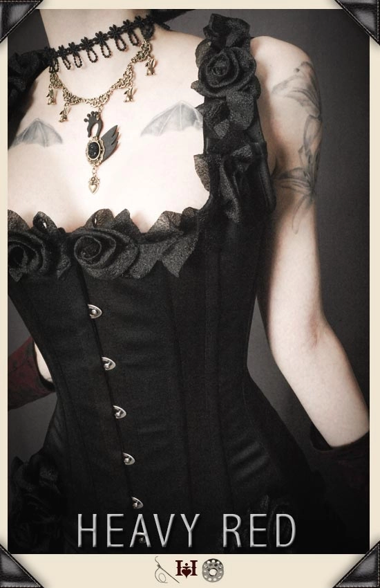 Devastating Coronation Black Corset