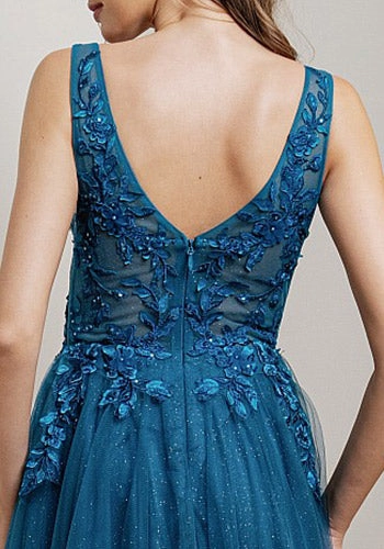 Donatella Dress in Teal