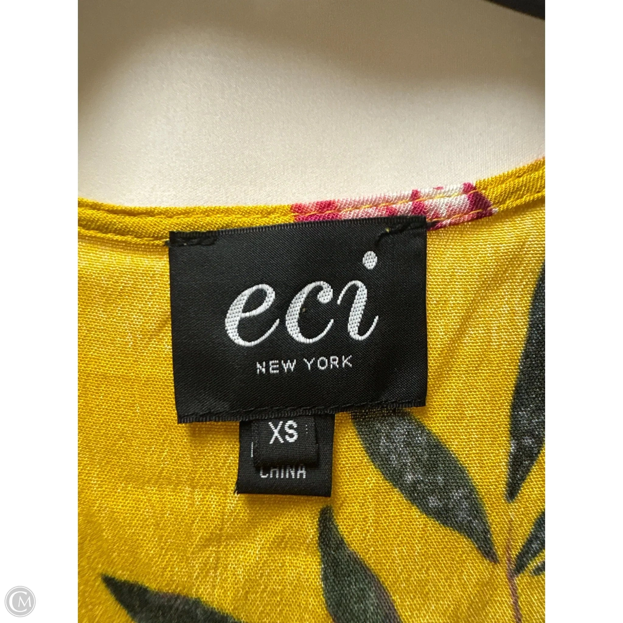 Dress Casual Maxi By Eci In Yellow, Size: Xs