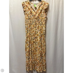 Dress Casual Maxi By Sonoma In Yellow, Size: Xl