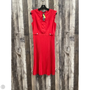 Dress Casual Midi By Allegra K In Red, Size: S