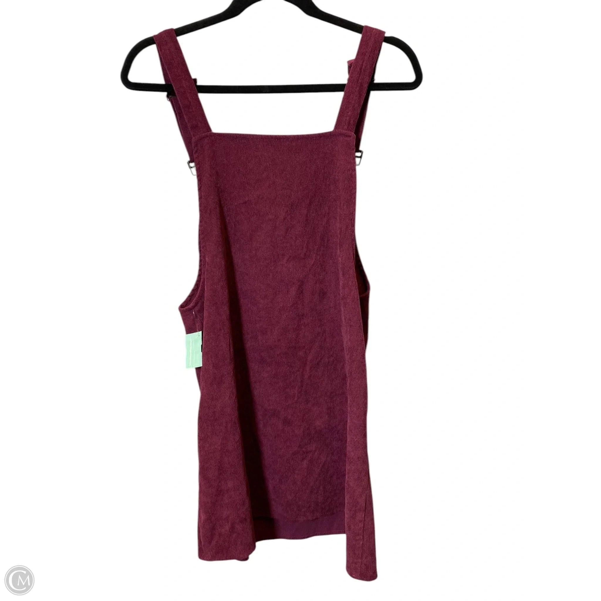 Dress Casual Short By Clothes Mentor In Maroon, Size: L