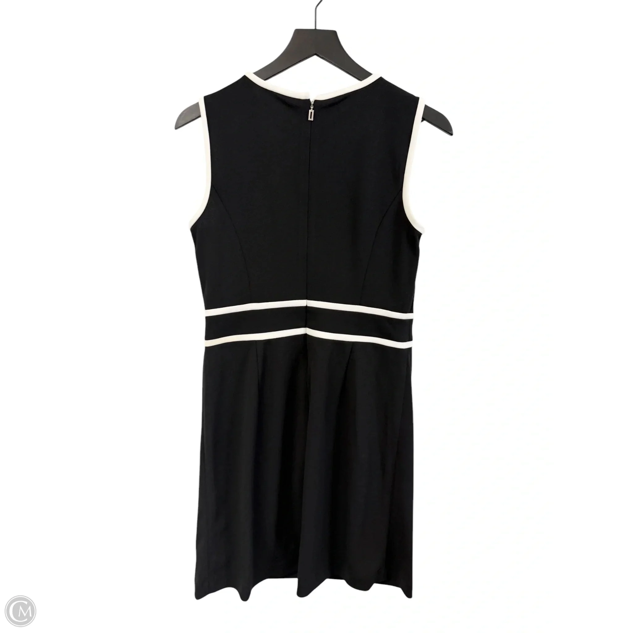 Dress Designer By Karl Lagerfeld In Black & White, Size: 6