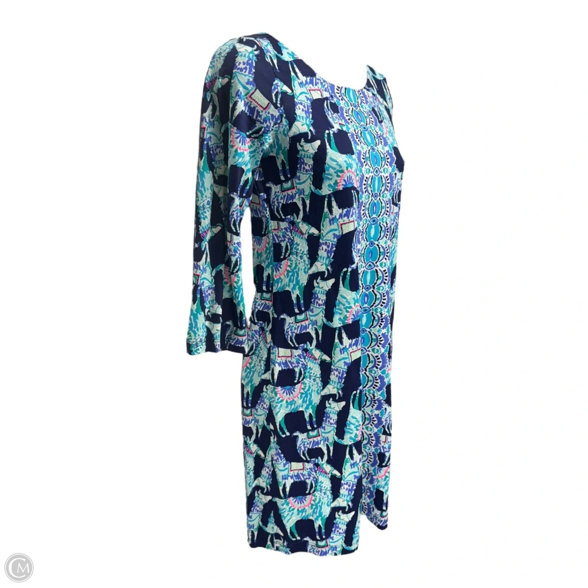 Dress Designer By Lilly Pulitzer In Animal Print, Size: Xxs