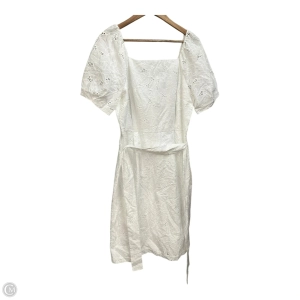 Dress Party Midi By Ann Taylor In White, Size: L