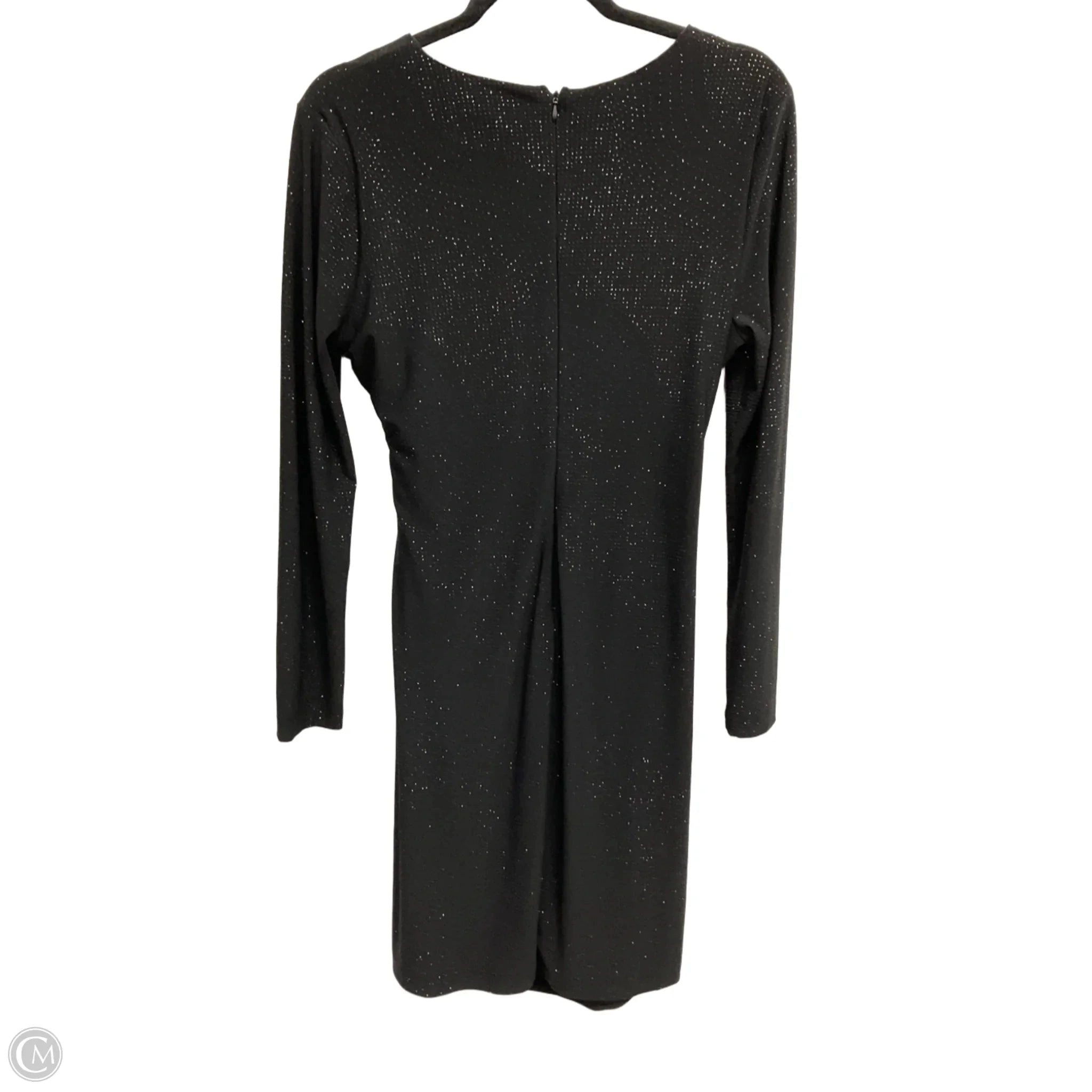Dress Party Midi By Calvin Klein In Black, Size: L
