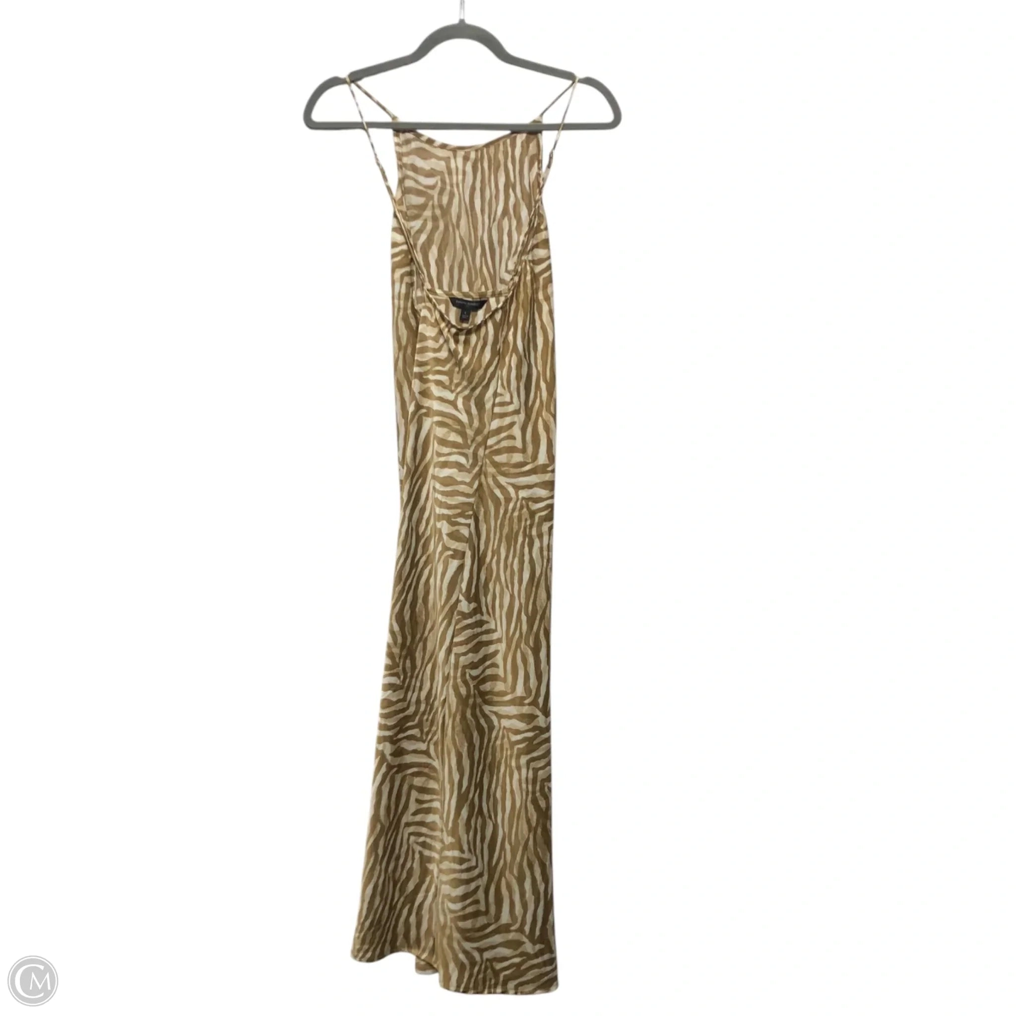 Dress Party Short By Banana Republic In Zebra Print, Size: L