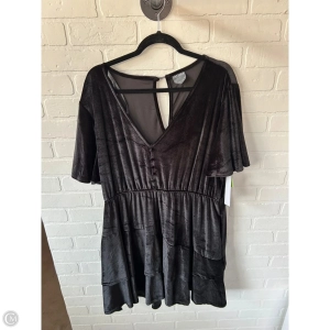 Dress Party Short By Cmc In Black, Size: 1x