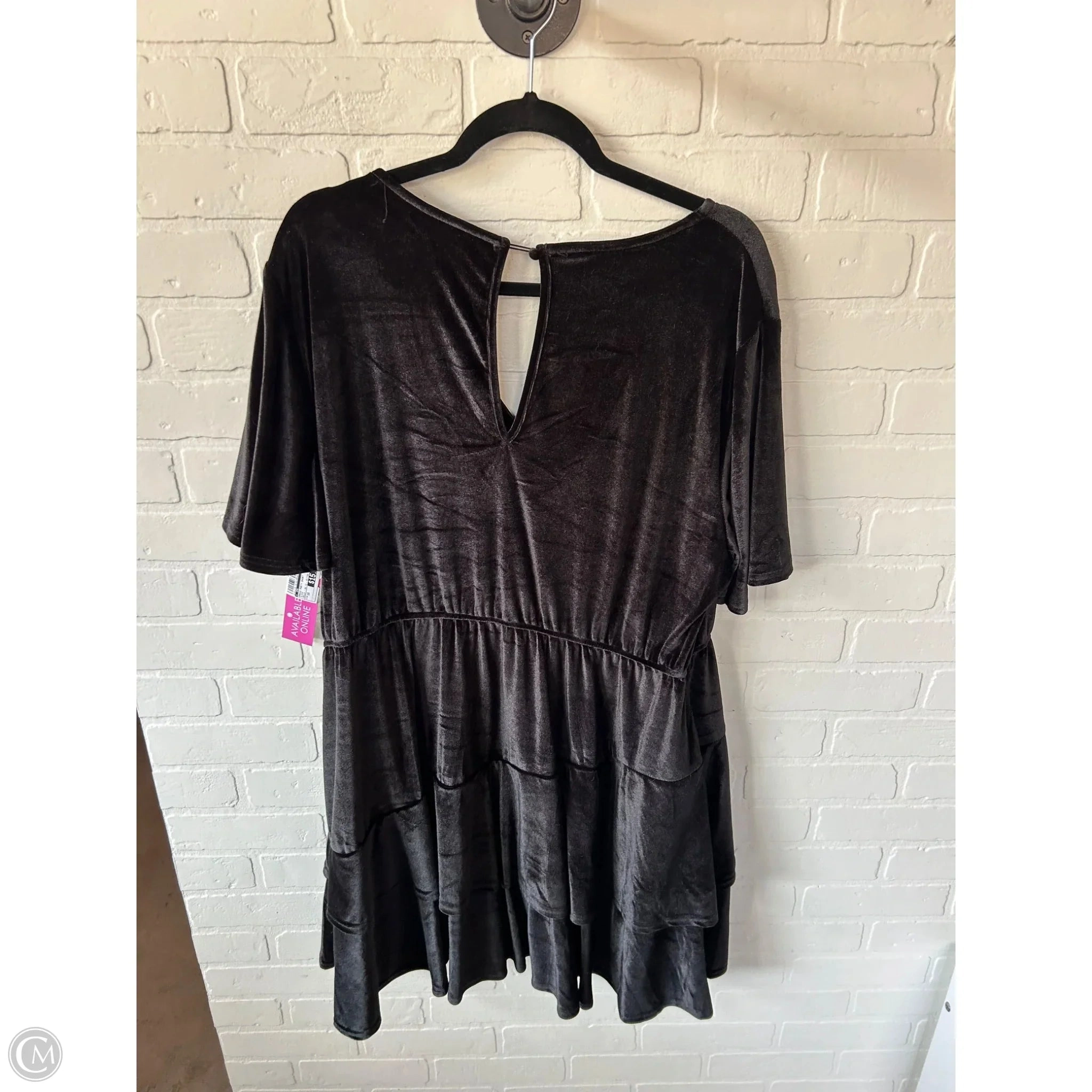 Dress Party Short By Cmc In Black, Size: 1x