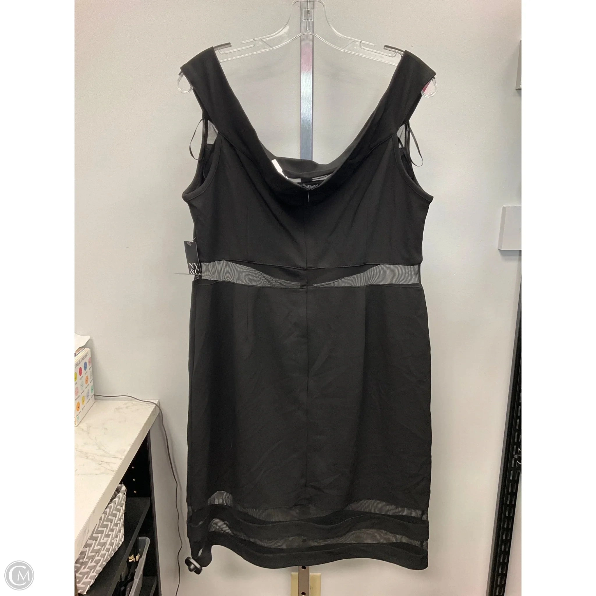 Dress Party Short By New York And Co In Black, Size: Xl