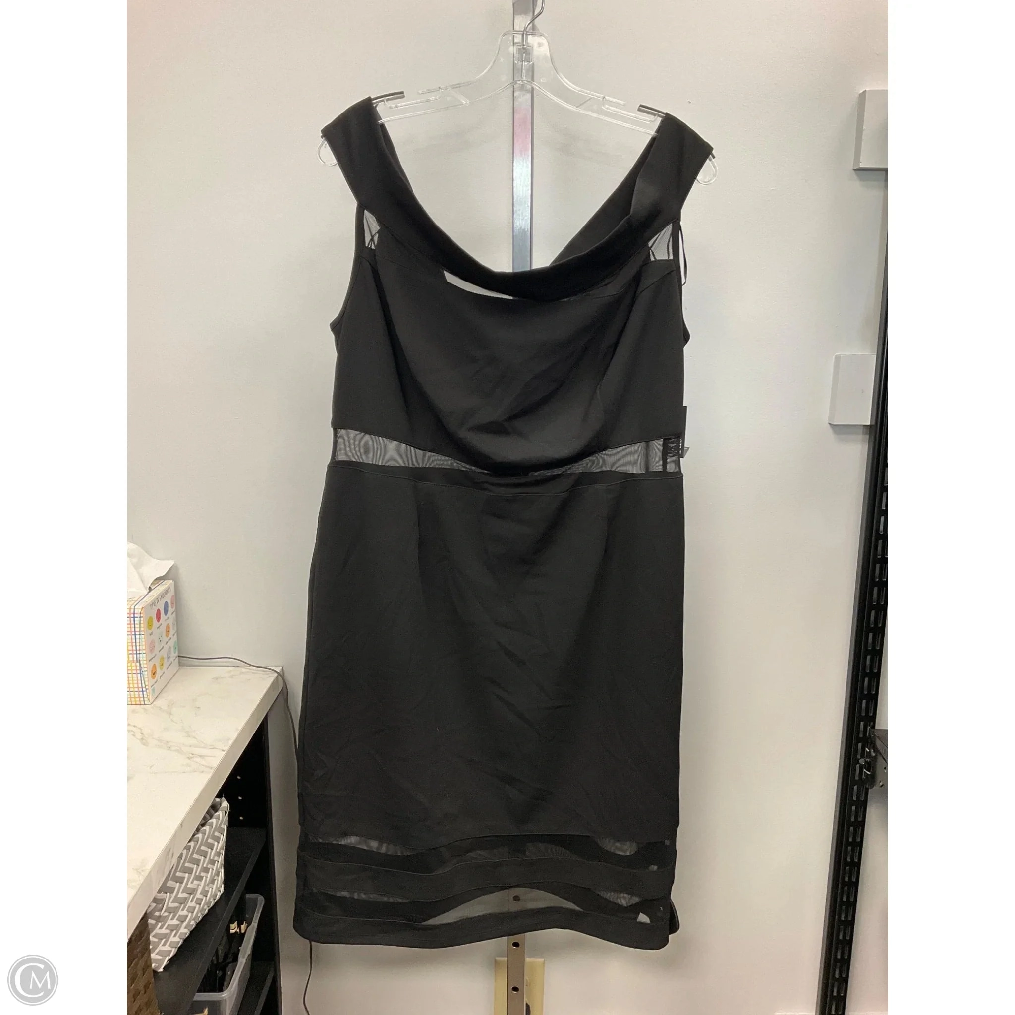 Dress Party Short By New York And Co In Black, Size: Xl