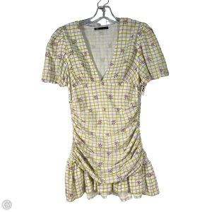 Dress Party Short By Zara In Green & Purple, Size: M