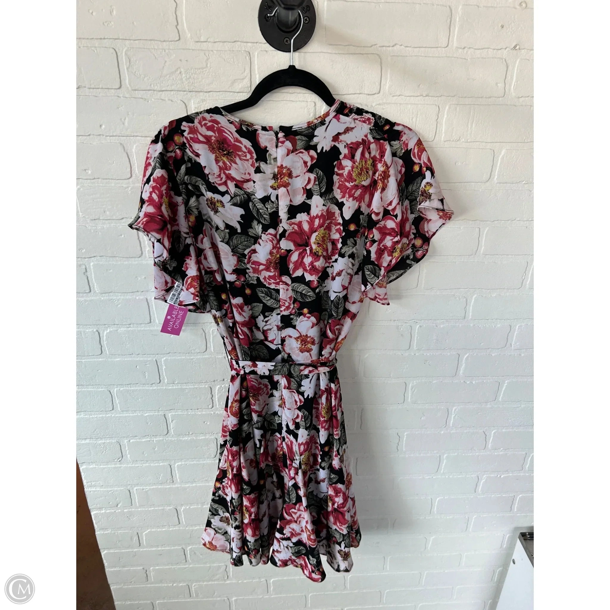 Dress Work By White House Black Market In Black & Red, Size: M