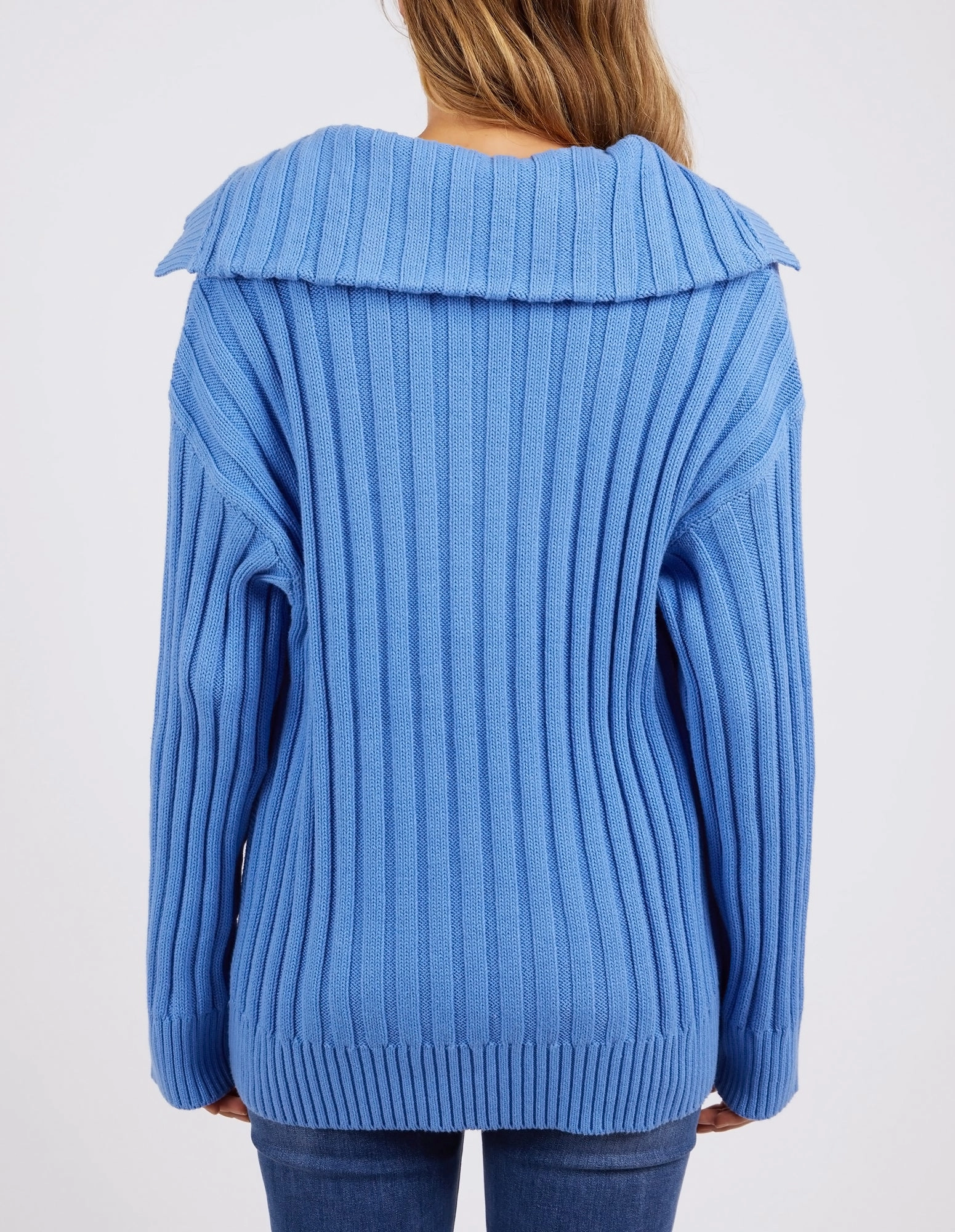 Elm Addison Knit Cerulean Blue