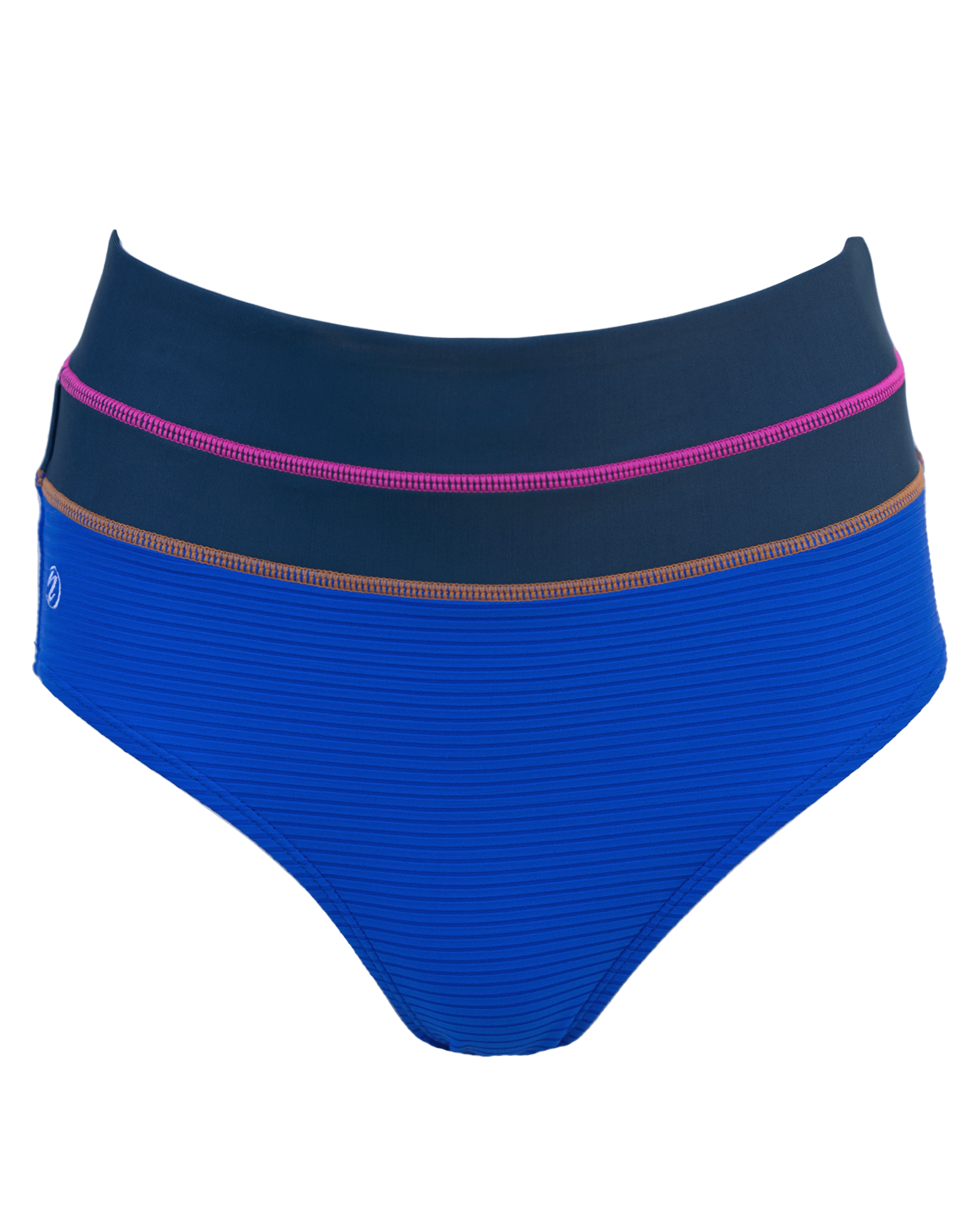 Flat Rib Cobalt Colorblock Bottom