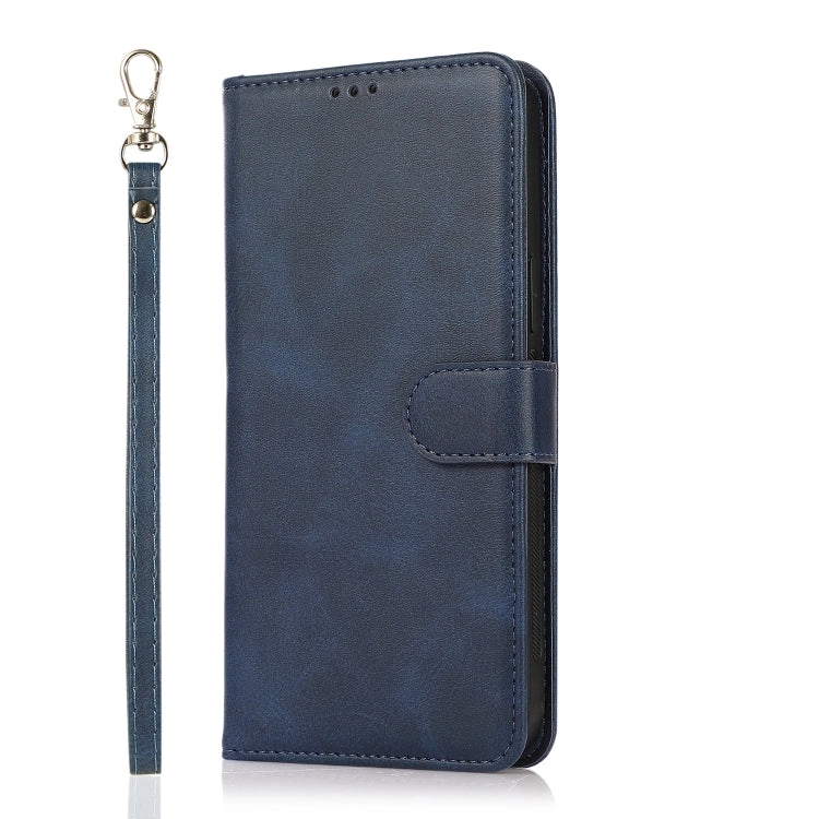 For Samsung Galaxy Note20 Calf Texture 2 in 1 Detachable Magnetic Back Cover Horizontal Flip