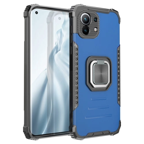 For Xiaomi Mi 11 Fierce Warrior Series Armor All-inclusive Shockproof Aluminum Alloy   TPU