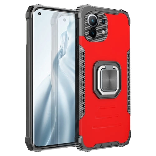 For Xiaomi Mi 11 Fierce Warrior Series Armor All-inclusive Shockproof Aluminum Alloy   TPU