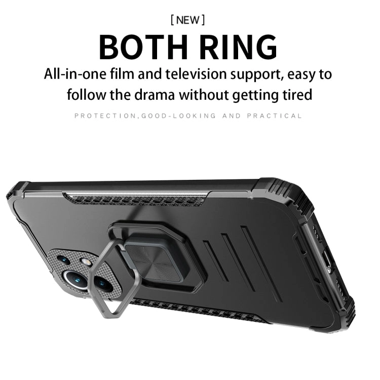 For Xiaomi Mi 11 Fierce Warrior Series Armor All-inclusive Shockproof Aluminum Alloy   TPU