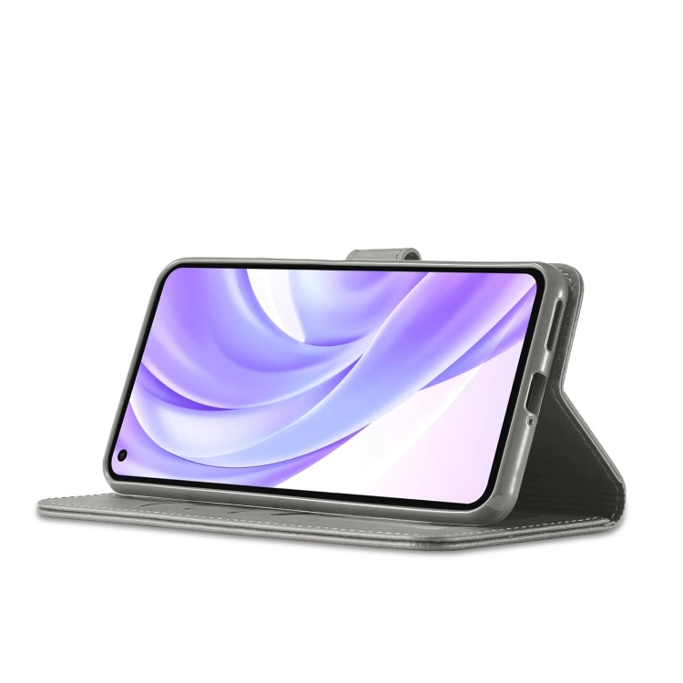 For Xiaomi Mi 11 LC.IMEEKE Calf Texture Horizontal Flip Leather Case with Holder  Card Slots