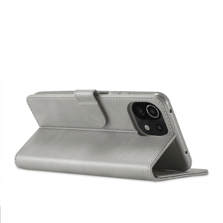 For Xiaomi Mi 11 LC.IMEEKE Calf Texture Horizontal Flip Leather Case with Holder  Card Slots
