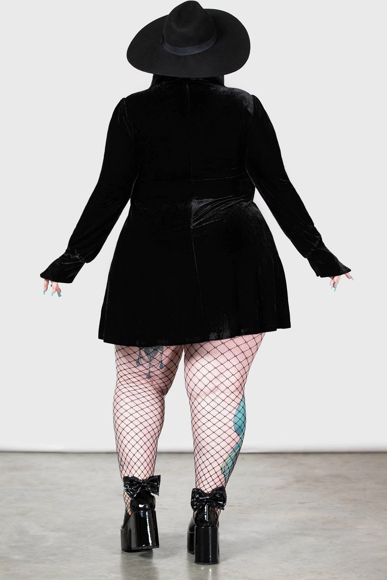 Hecate Velvet Plunge Dress
