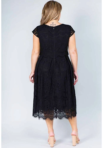 Monica Midi Dress - Plus