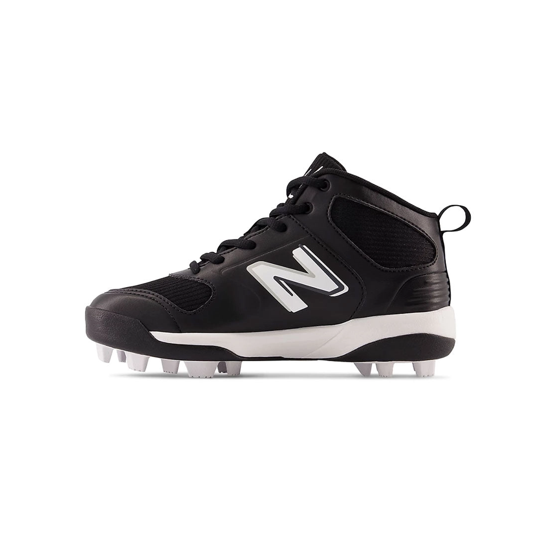 New Balance - Kids' (Preschool & Junior) 3000 v6 Rubber Molded Baseball Cleats (J3000BK6-M)