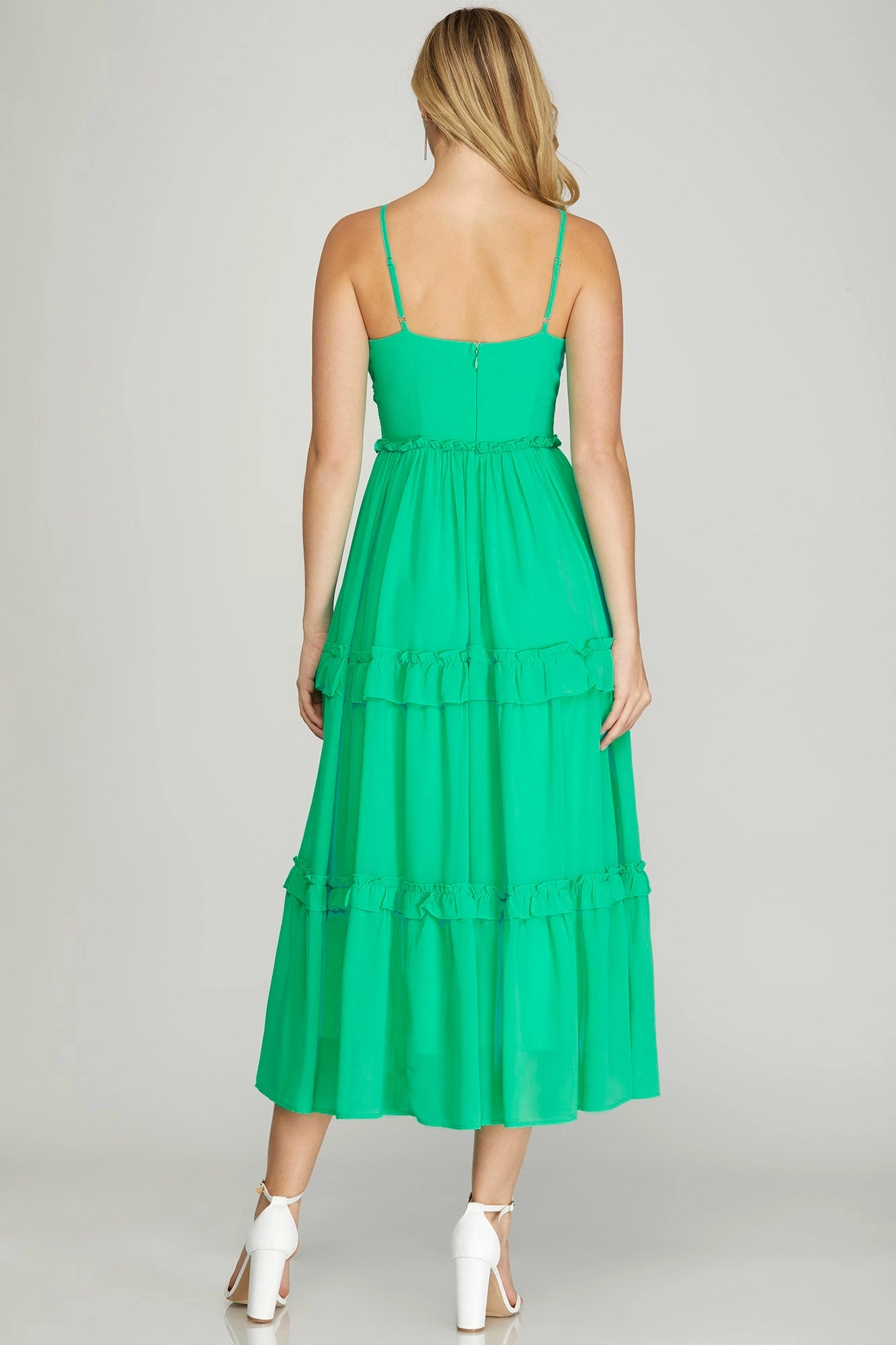 PRE-ORDER: Love You More Dress in Jade