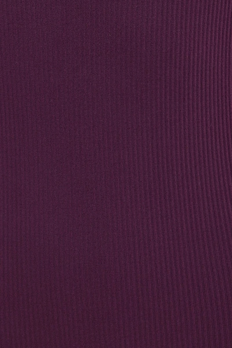 Purple Unitard Seamless Activewear
