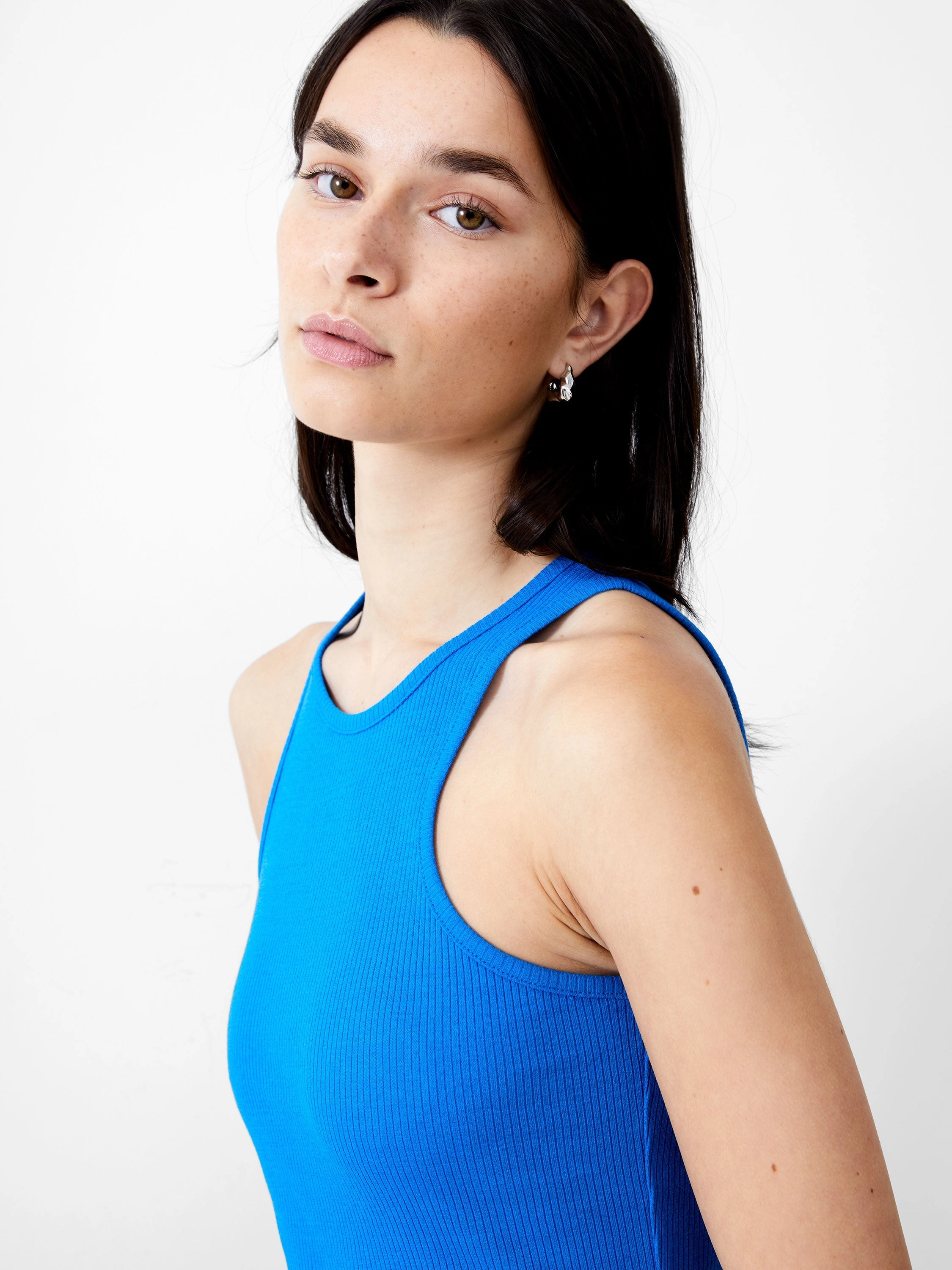 Ribbed Racer Dress