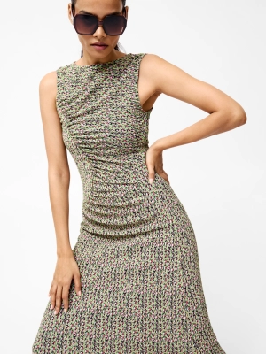 Shannon Ruched Midi Dress