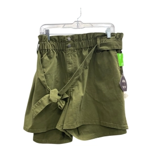 Shorts By Ava & Viv In Green, Size:18