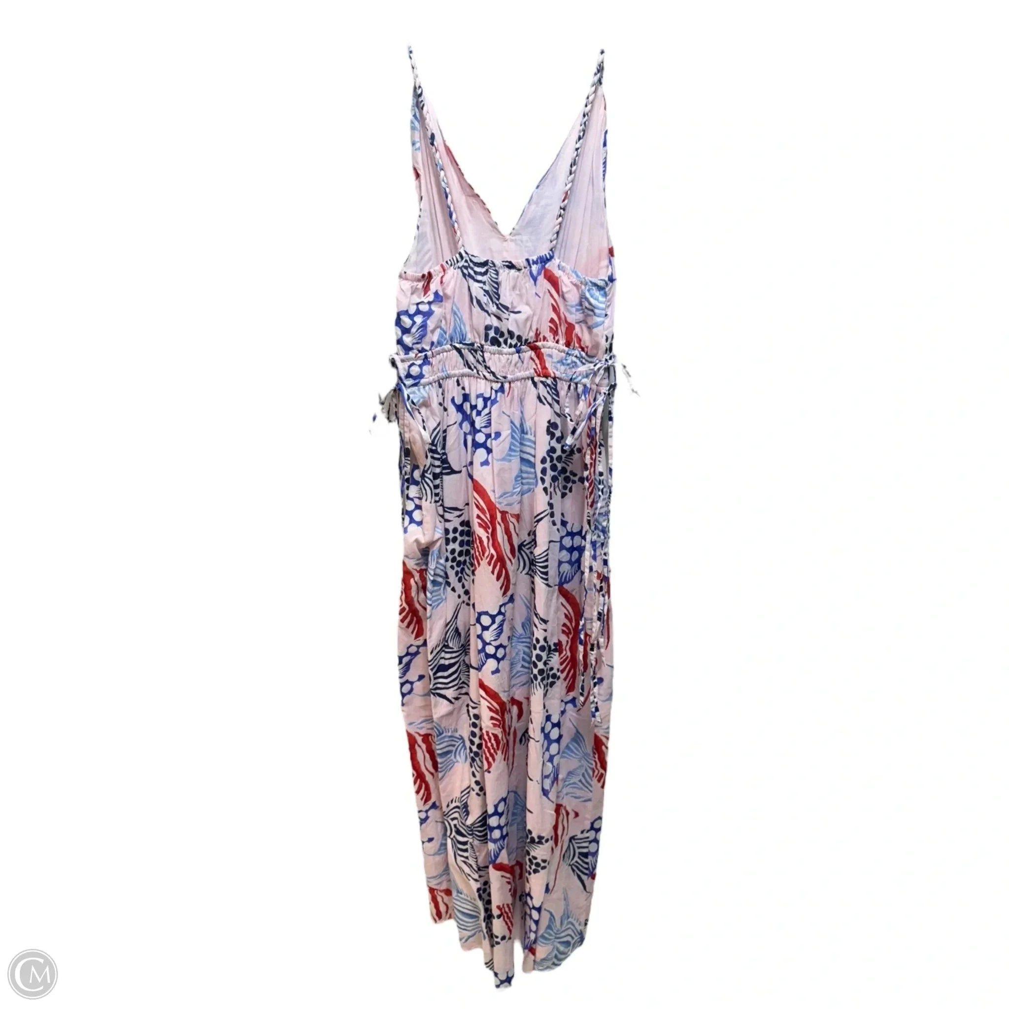 Side Tie Dress Casual Maxi By Loft In Multi-colored, Size: Xs