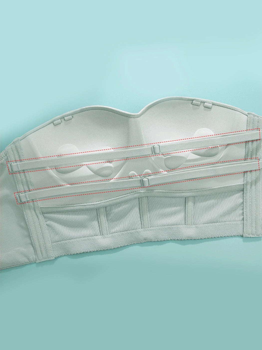 Strapless Seamless Wire-Free Bandeau Bra