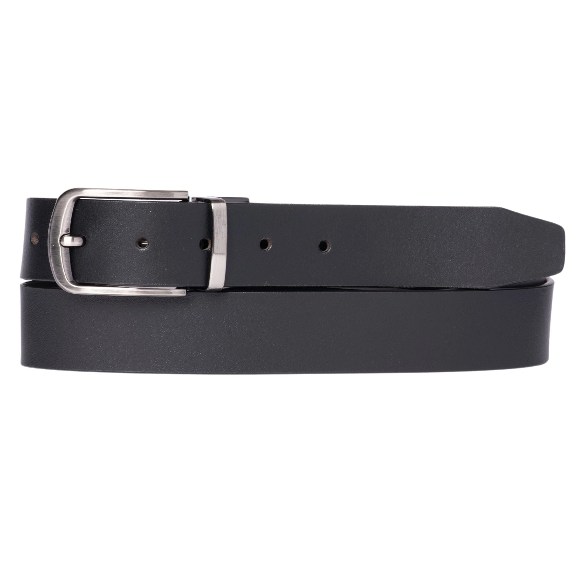 The Harvey Dent Belts- Black / Burgundy and Black/ Grey 2 pc Gift Set